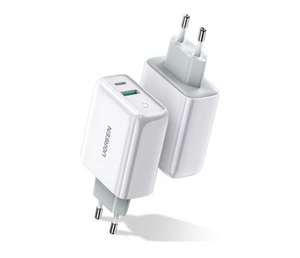 UGREEN Ładowarka sieciowa CD170 USB + USB-C 36W biała - 1488946 - zdjęcie